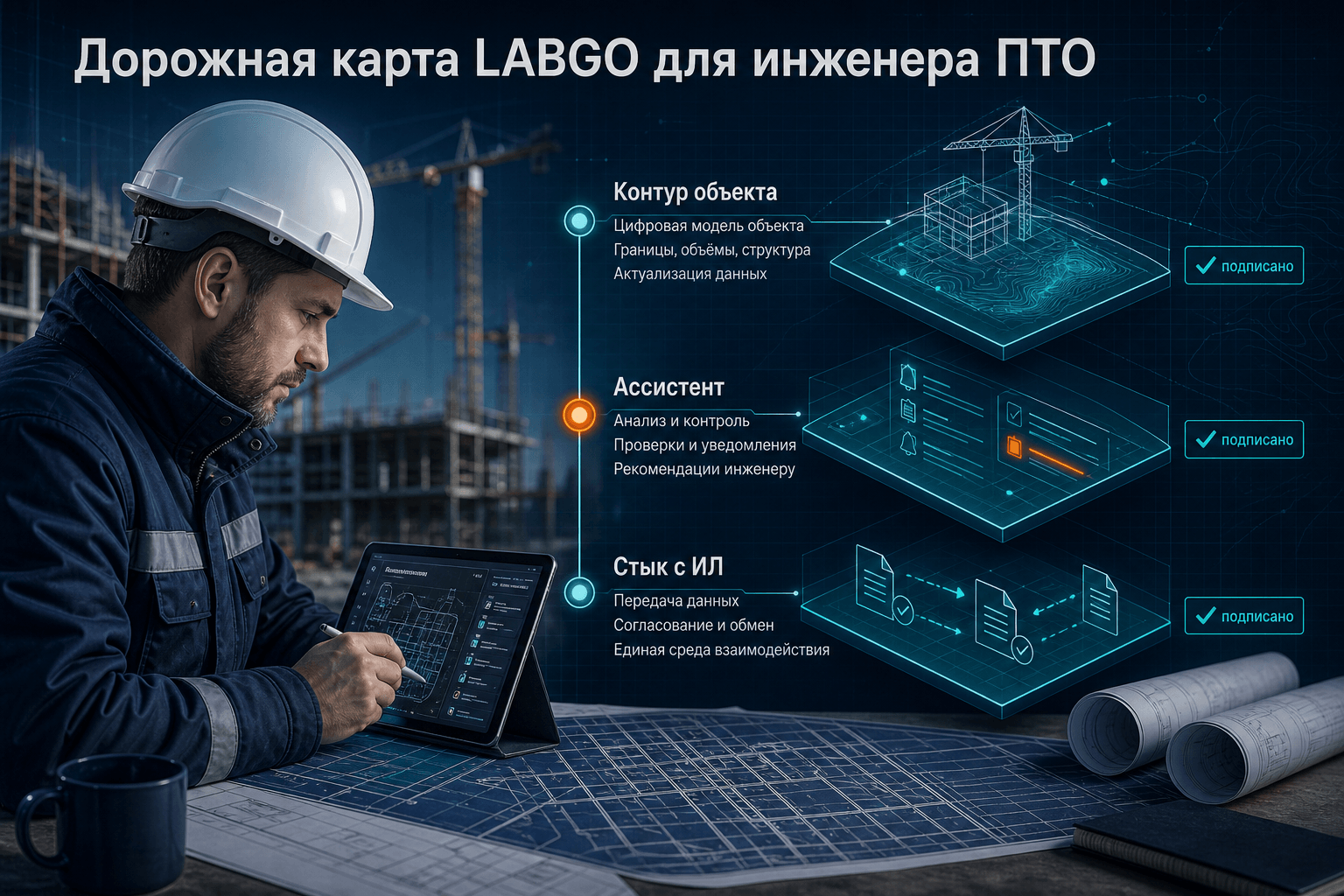 Дорожная карта LABGO для инженера ПТО: что уже работает и что дальше