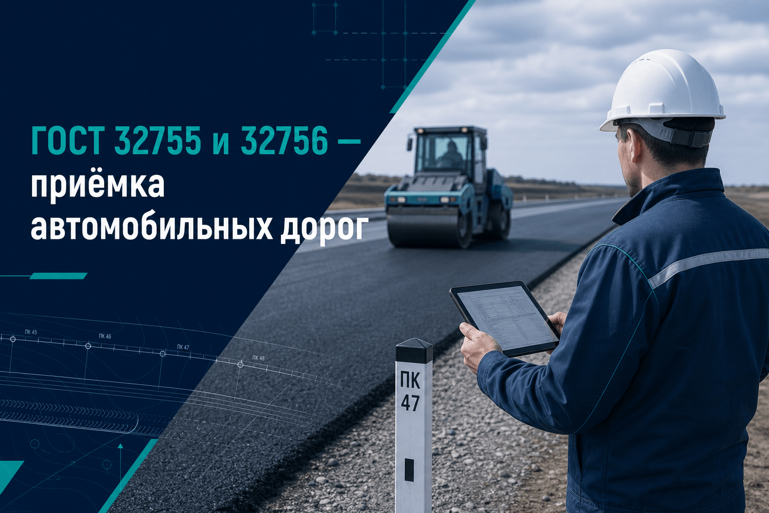ГОСТ 32755 и 32756: приёмка автомобильных дорог — промежуточная и окончательная