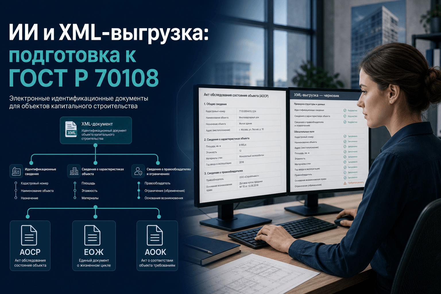 ИИ и XML-выгрузка: подготовка к требованиям ГОСТ Р 70108