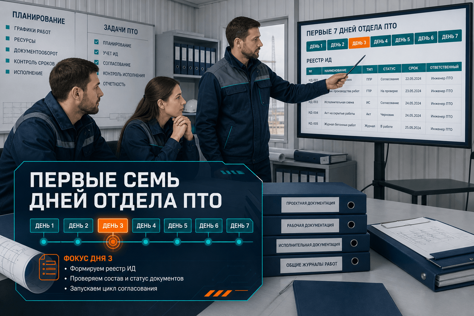 Онбординг отдела ПТО в LABGO: первые семь дней