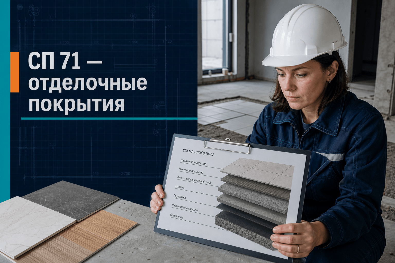 СП 71: исполнительная документация на изоляционные и отделочные покрытия