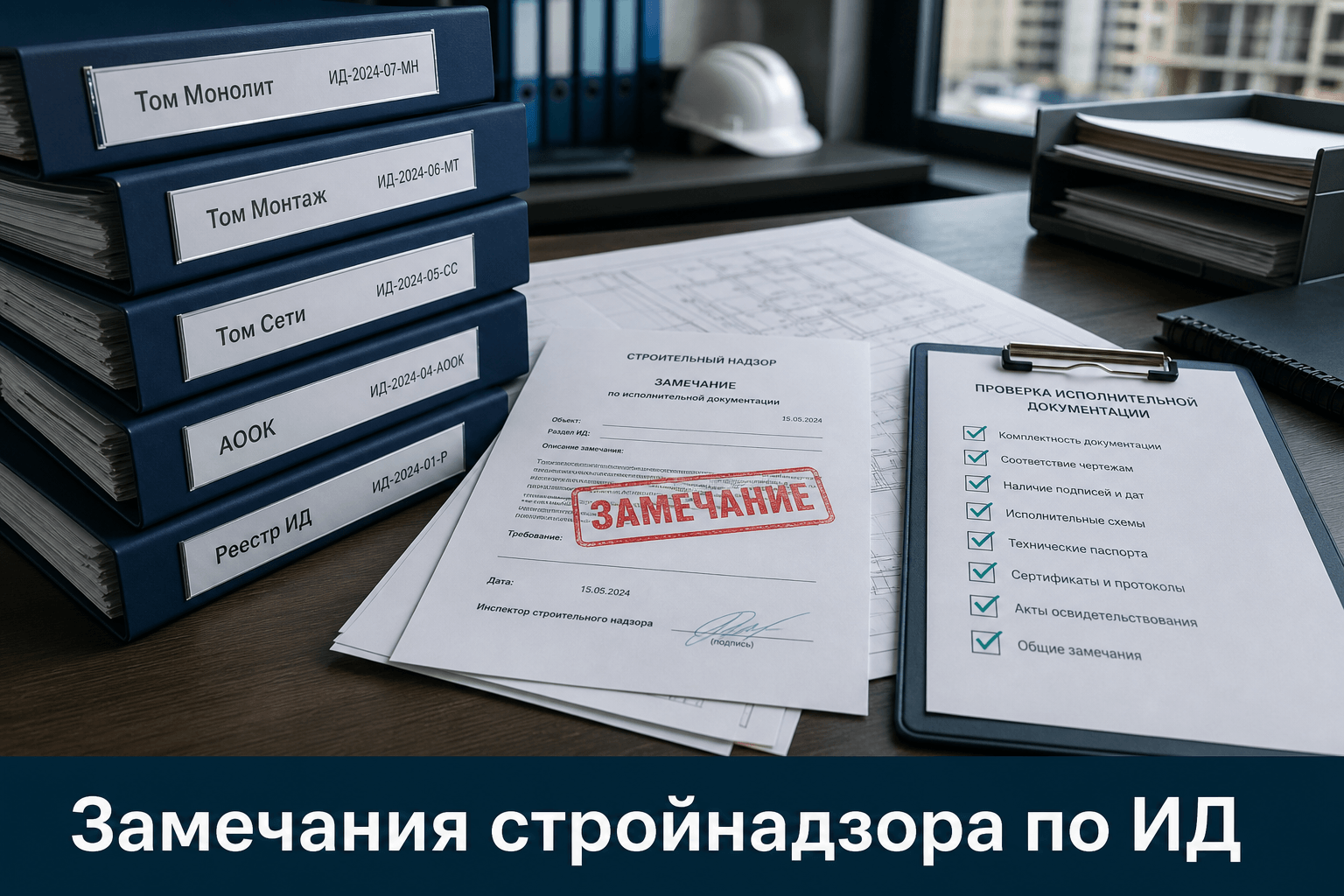 Топ замечаний стройнадзора по исполнительной документации