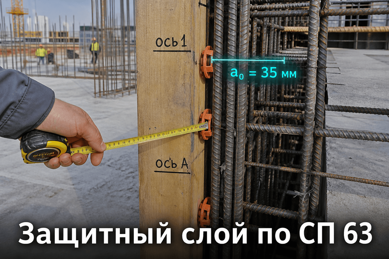 Защитный слой и армирование по СП 63: контроль и фиксация в ИД