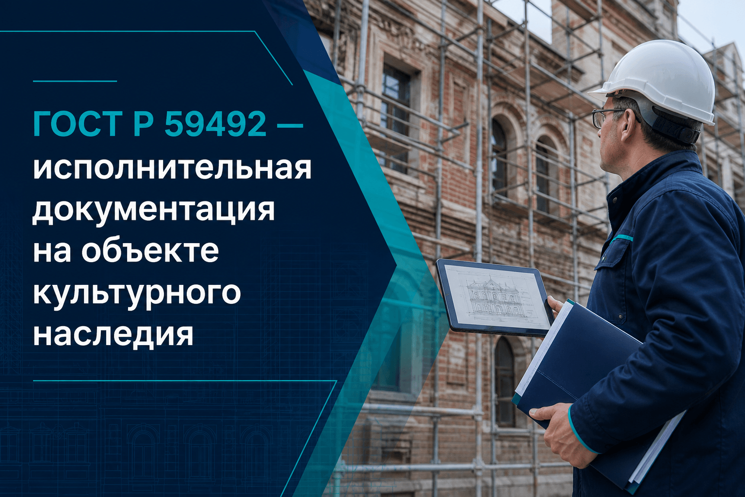 ГОСТ Р 59492-2021: исполнительная документация на объектах культурного наследия