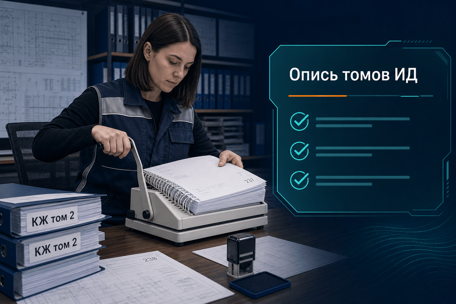 Сшивка и опись томов ИД: как сдать с первого раза