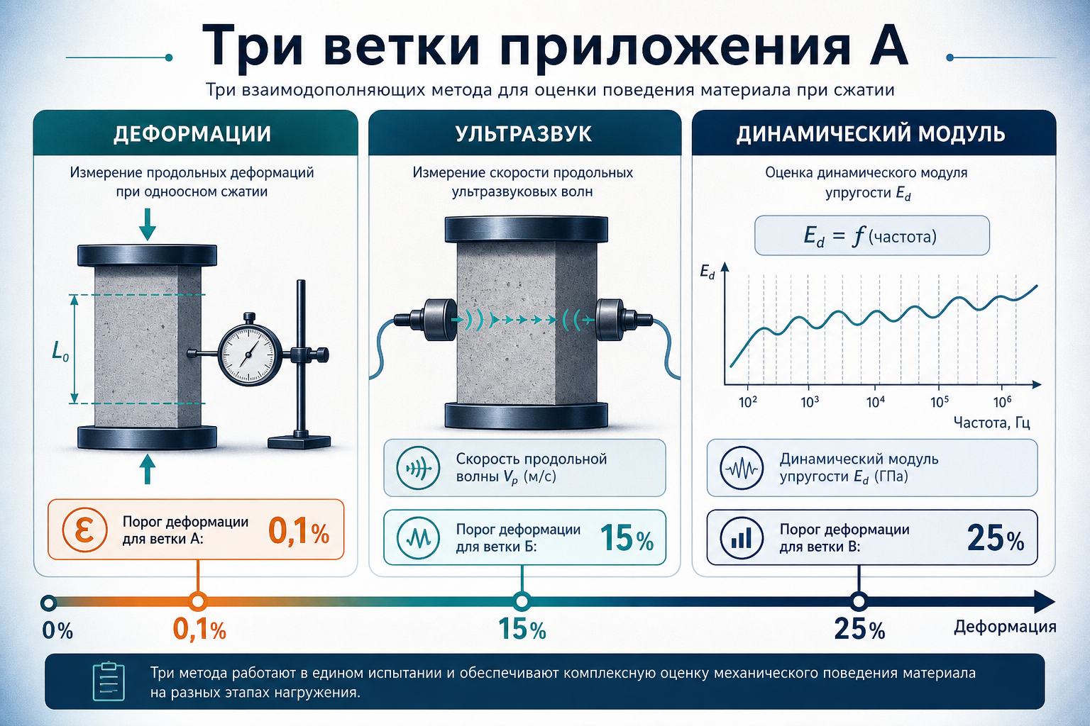 Три способа контроля в приложении А ГОСТ 10060
