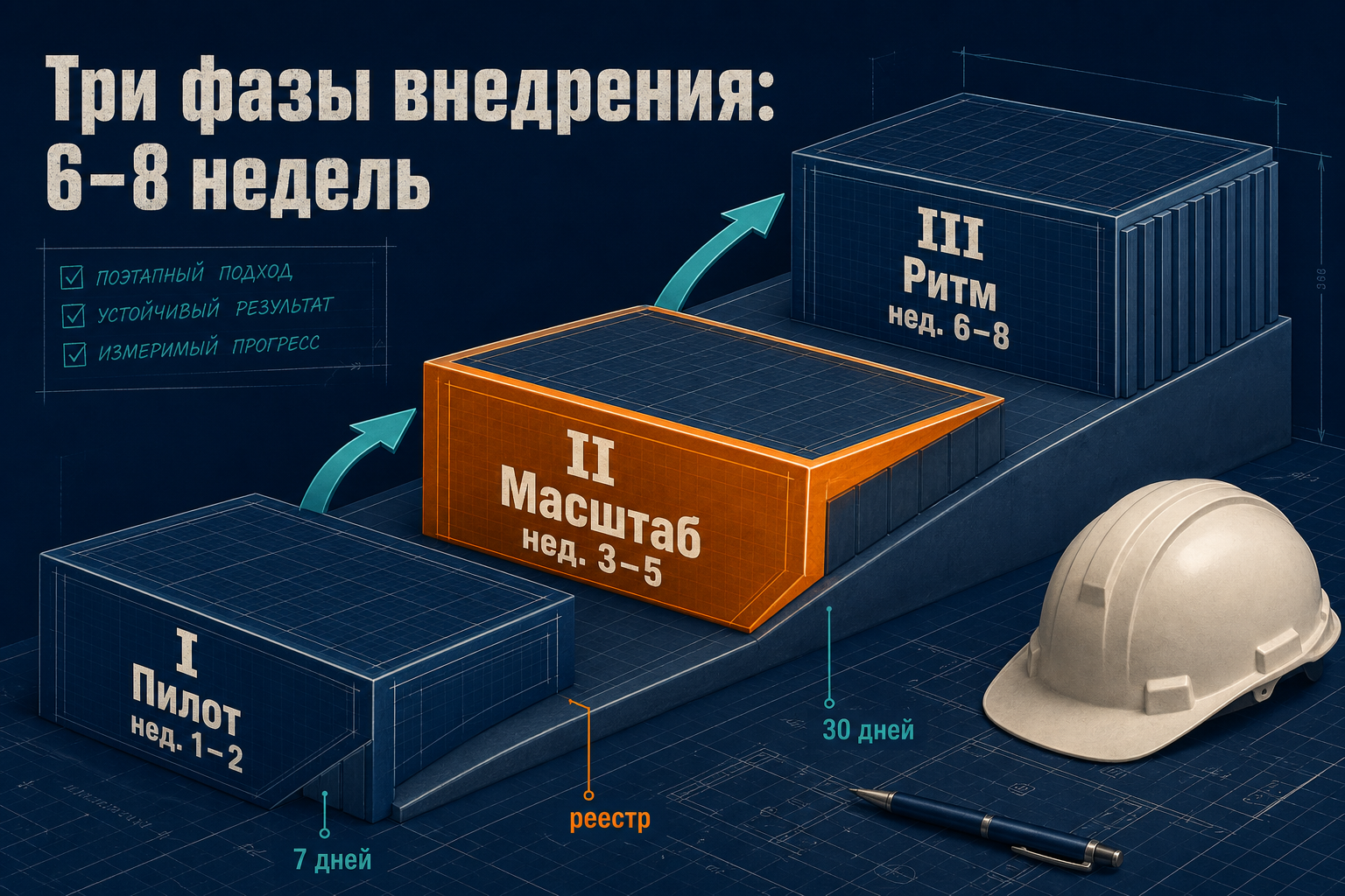 Три фазы перехода отдела ПТО на ИИ