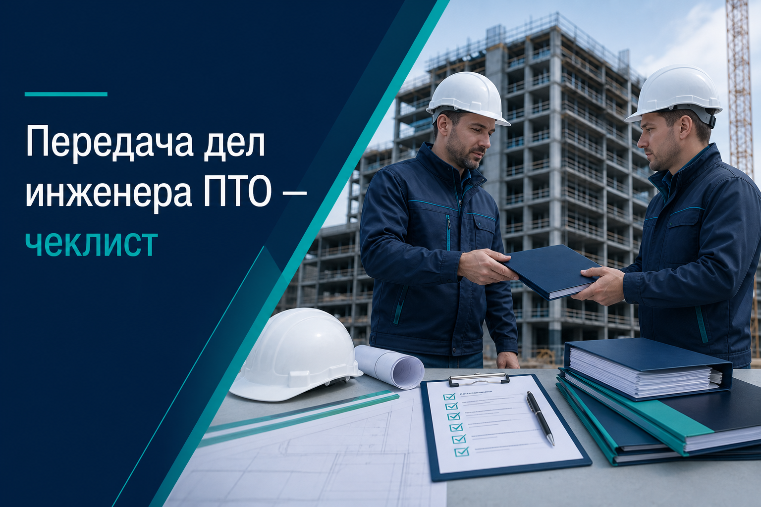 Передача дел при смене инженера ПТО: чеклист приёмки