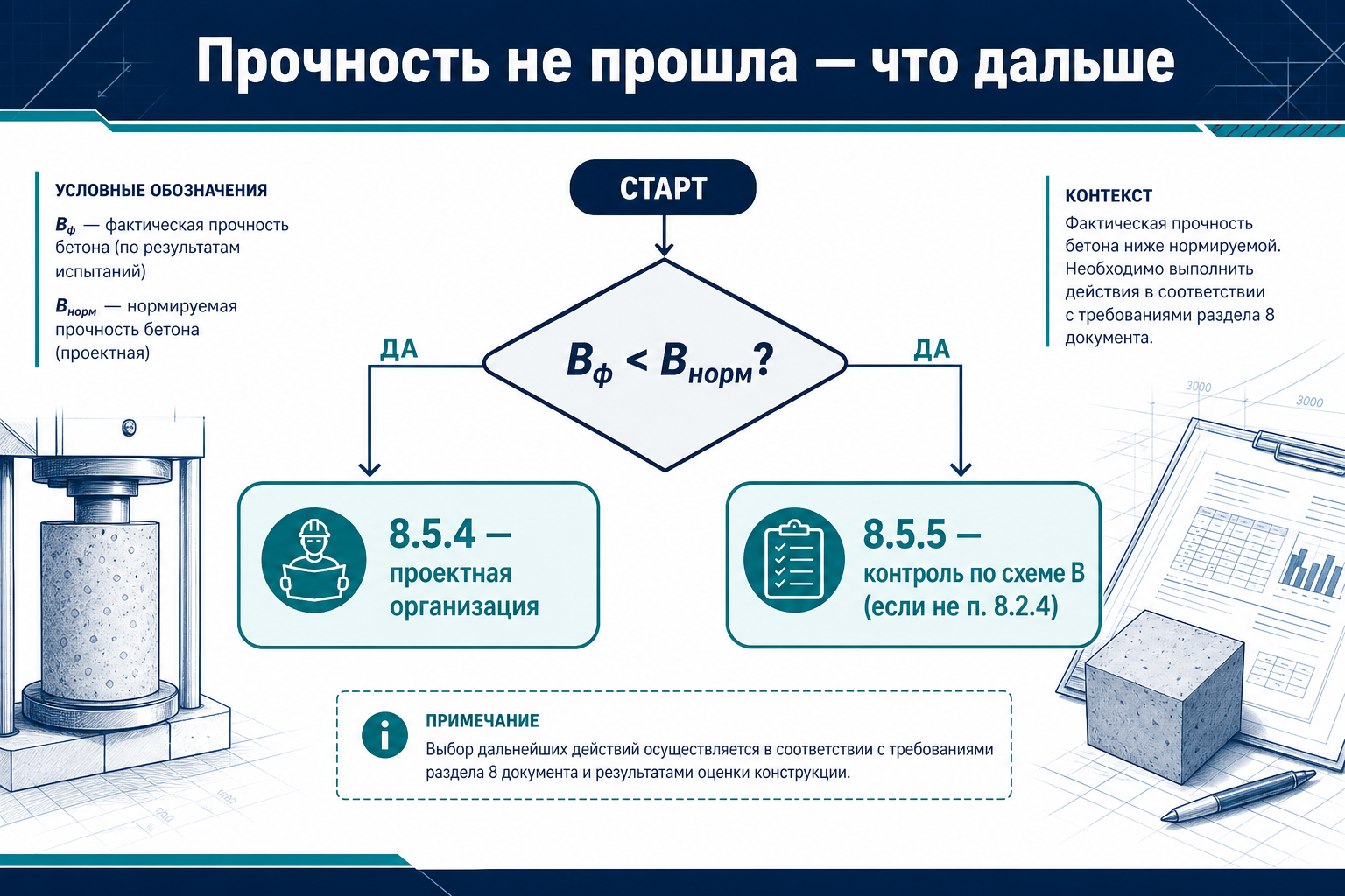 Bф < Bнорm — алгоритм 8.5.4 и 8.5.5
