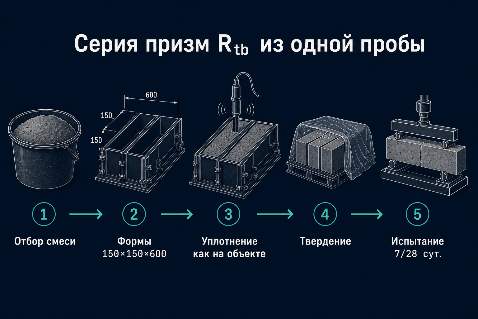 Планирование серии призм на изгиб из одной пробы