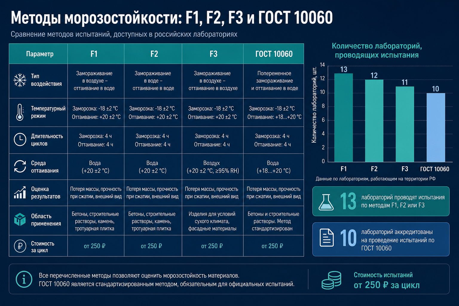 F₁, F₂, F₃ — разные строки прайса