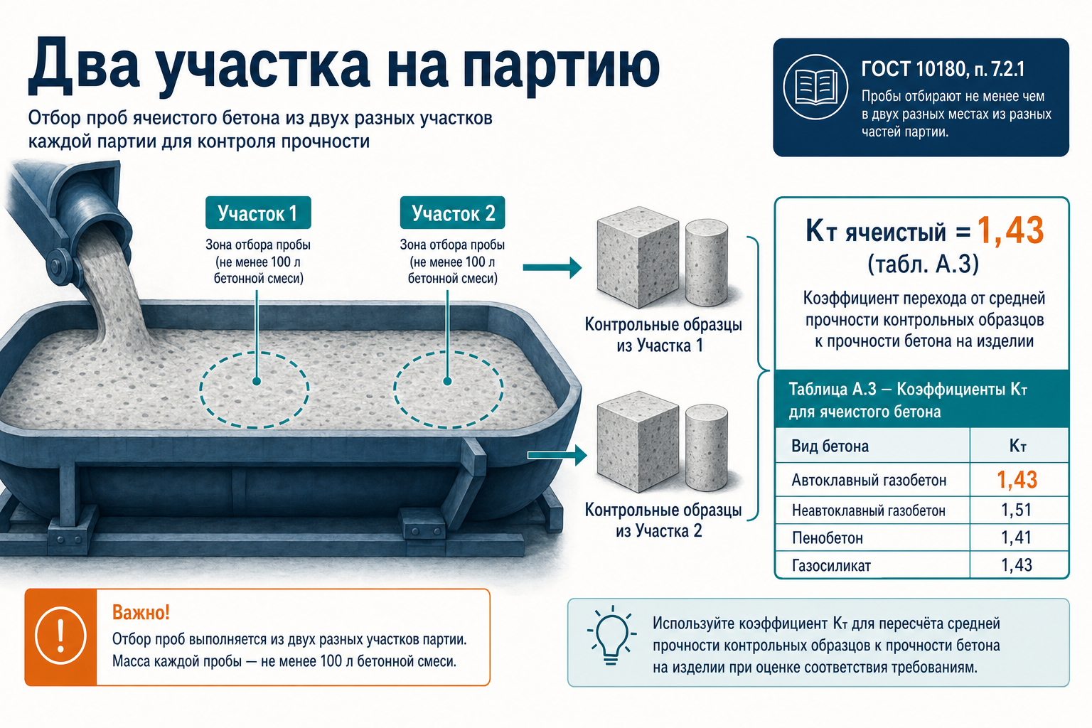 Минимум двух участков на партию